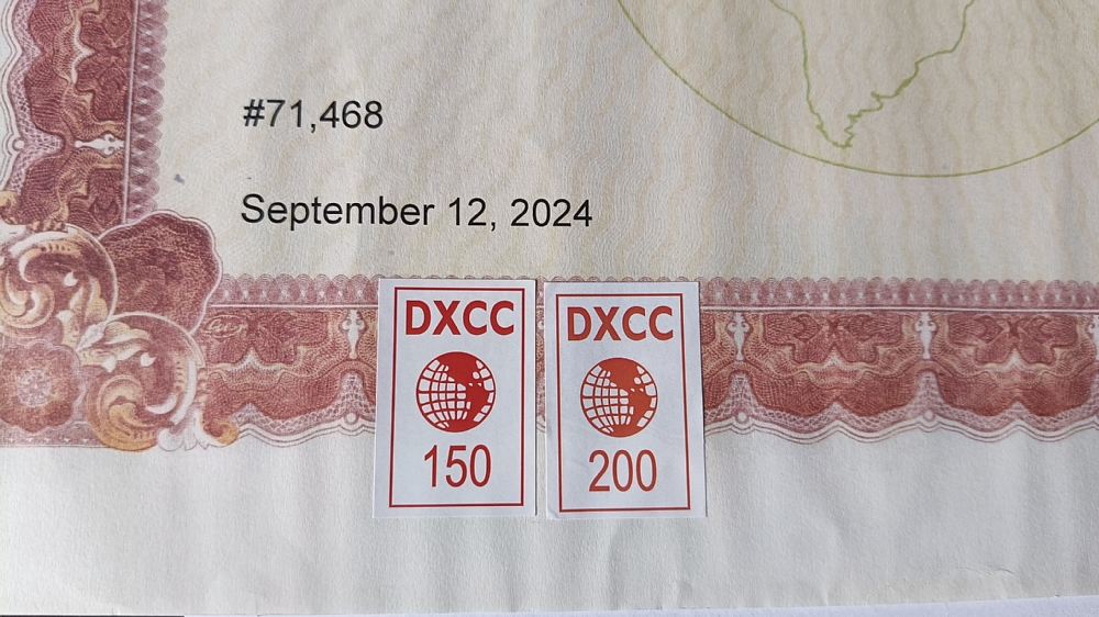 DXCC 200達成に関する記録
