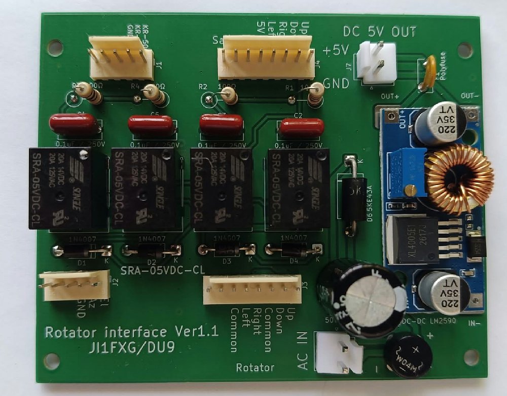 AS5600用5V電源回路を搭載した完成品